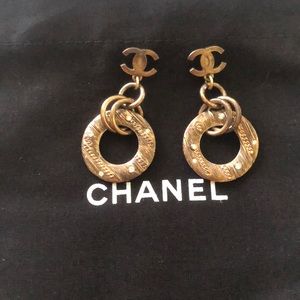 Chanel vintage earrings.
